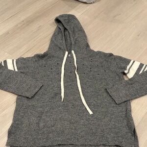 Heartloom Heather Gray Knit Sweater